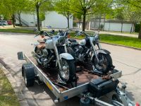 ✋☝ Absenkanhänger MIETEN   ✋☝  3er Motorrad Anhänger 1800Kg ✋☝ München - Untergiesing-Harlaching Vorschau