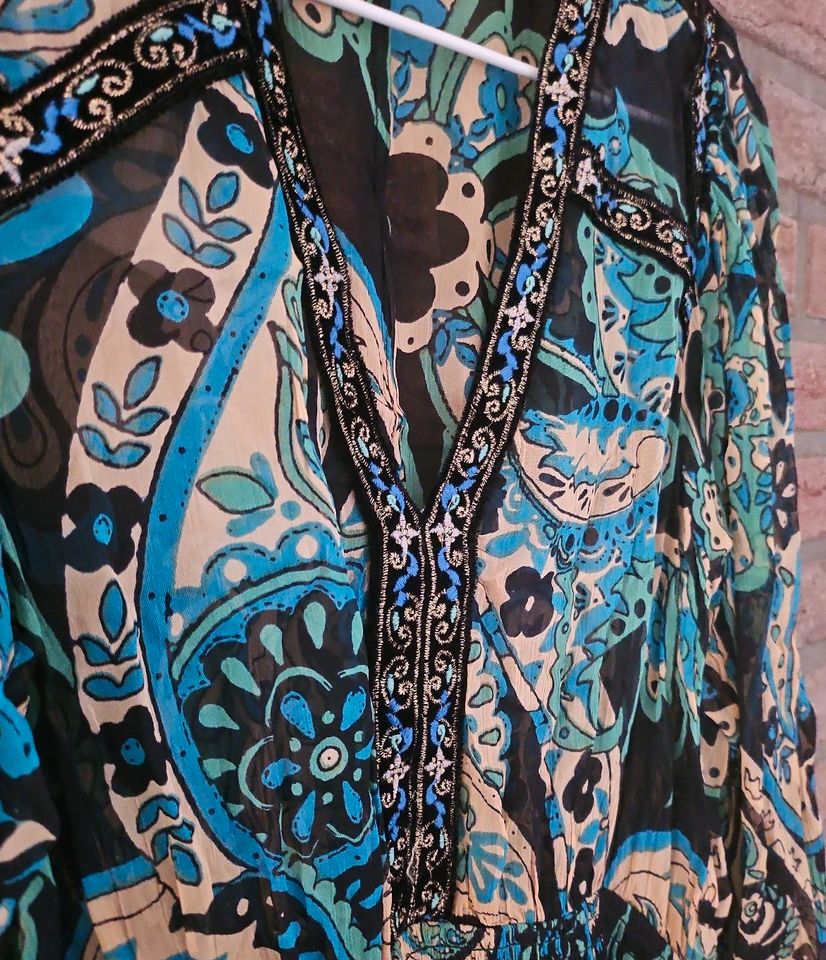 Zara Kleid Stickerei Tunika Minikleid Unterrock XS 34 NieGetragen in Dormagen