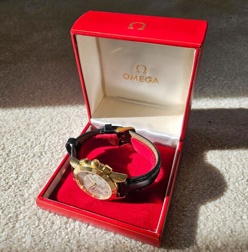Omega Gold Uhr 750 18K Louis Brandt in Hannover
