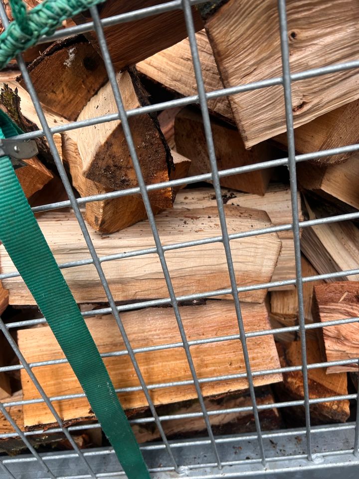 Brennholz Kaminholz Buche Eiche 25cm gespalten Lieferung möglich in Stromberg