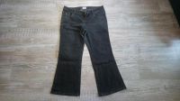 Sheego Stretch Jeans Bootcut Kurzgröße 23 used schwarz grau Sachsen-Anhalt - Wolferstedt Vorschau