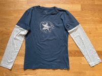 Converse Langarmshirt T-Shirt Gr. 158 - 164 Lagenlook blau Jungen Altona - Hamburg Rissen Vorschau