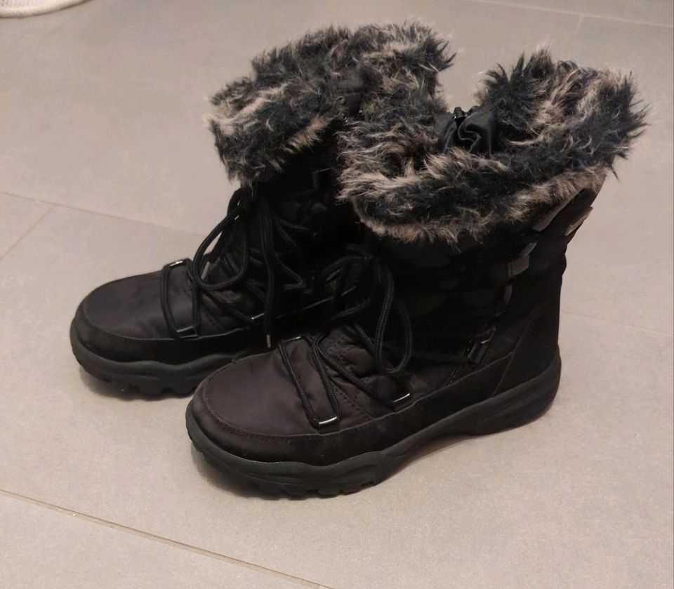 Winterstiefel Schneeboots schwarz Gr.37 in Denklingen