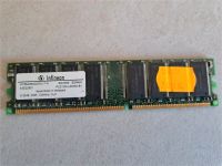 Infineon DDR 400 'RAM PC-400 PC-2100U 2x 512 MB 1 GB Bayern - Goldbach Vorschau