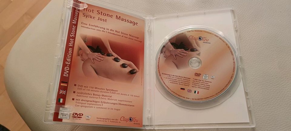 DVD,  Lehrvideo,  Hot Stone Massage Sylke Jost in Frankfurt am Main