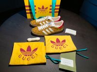 Gr. 42 Gucci x Adidas Gazelle Sneaker, braun, neu Kiel - Elmschenhagen-Kroog Vorschau