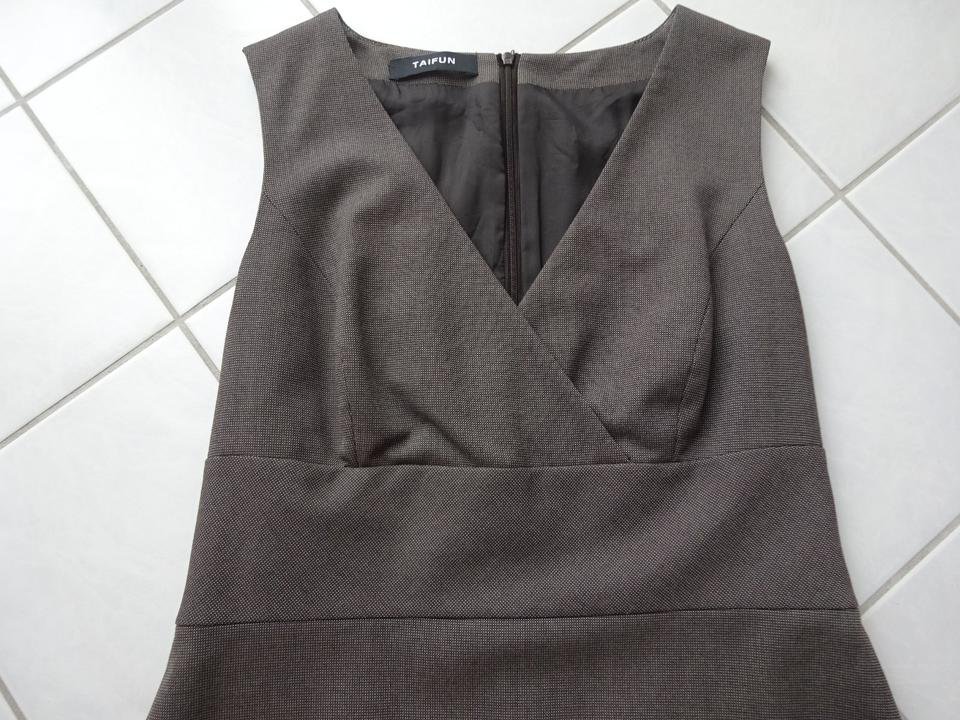 Taifun Damen Etuikleid Kleid braun kariert Gr. 38 - wie NEU! in Ingolstadt