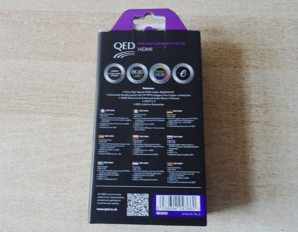 QED Performance Ultra High Speed HDMI 8K (1,5 Meter) in Mönchengladbach