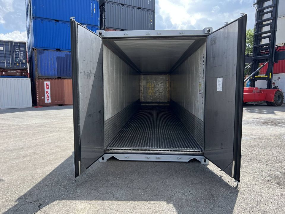 ✅ 40 Fuß High Cube ISOLIERCONTAINER / ex Kühlcontainer / Thermocontainer in RAL 7001 in Hamburg