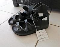 Birkenstock Athen Gladiator Sandalen Leder Schwarz Gr. 36 Niedersachsen - Stadland Vorschau