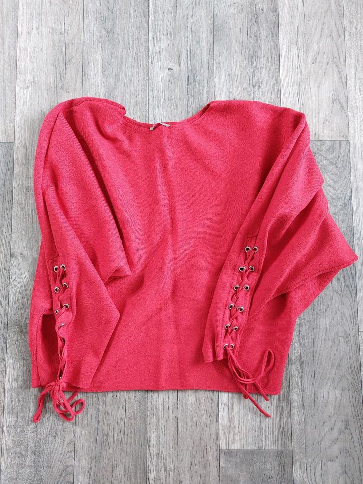 Damen Fledermaus Pullover gr 40 Rot Orsay in Lage