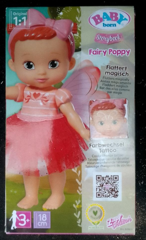 Zapf Baby Born Fairy Poppy OVP in Nettetal