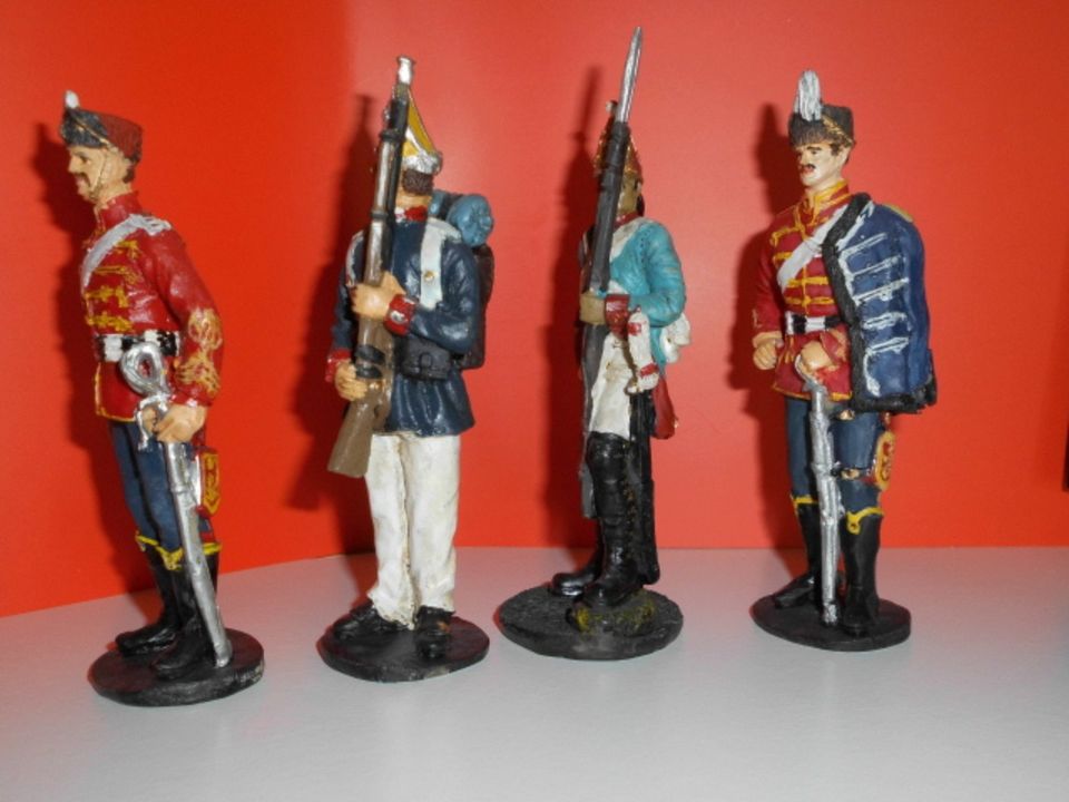 4er Set , historische Militärfiguren , Preußen , Sammlerstücke in Werlte 