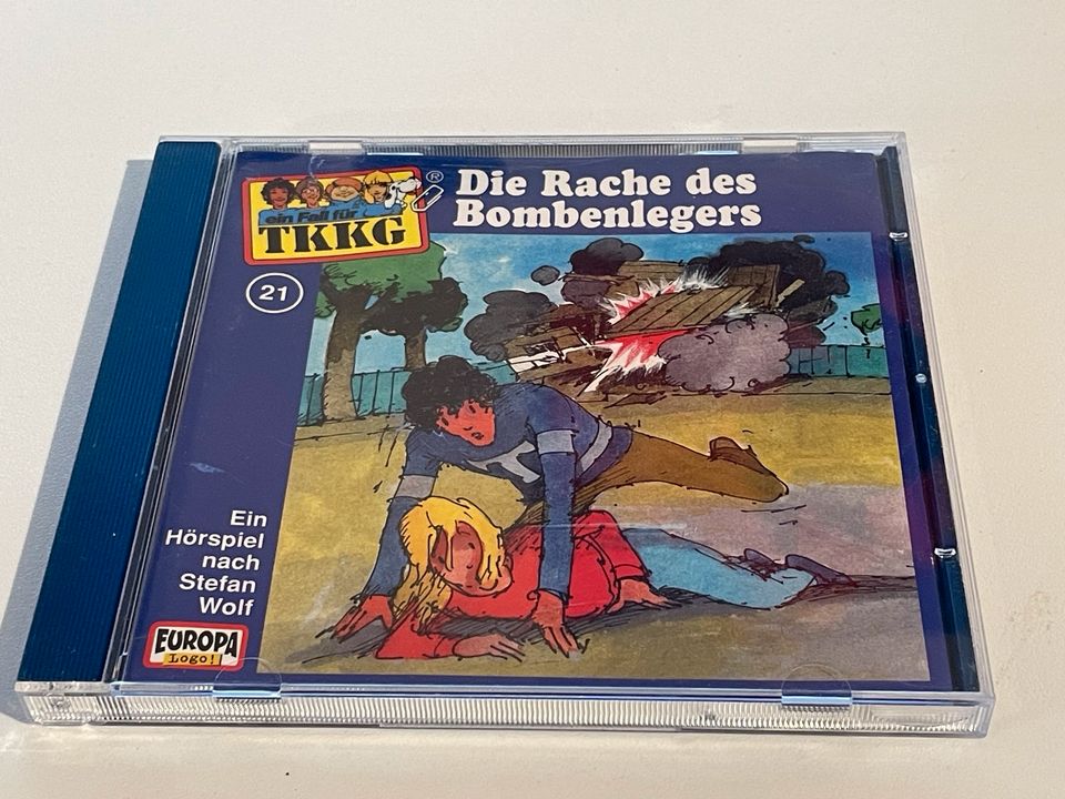 Hörspiel CD TKKG Folge 21 Die Rache des Bombenlegers in Bocholt