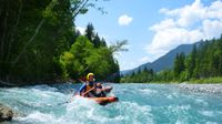 Kajak Rafting auf der Iller: Adrenalinkick für die ganze Familie Bayern - Blaichach Vorschau