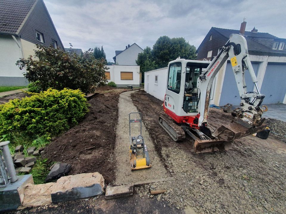 MIETE - "Minibagger | Dumper" Baggerarbeiten Erdarbeiten Garten in Swisttal