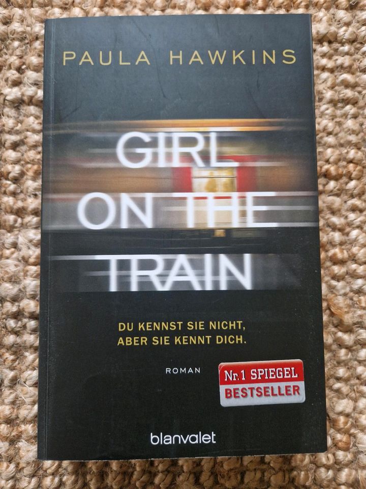 Paula Hawkins 'Girl on the Train' Buch/Roman/Spiegel Bestseller in Stuttgart