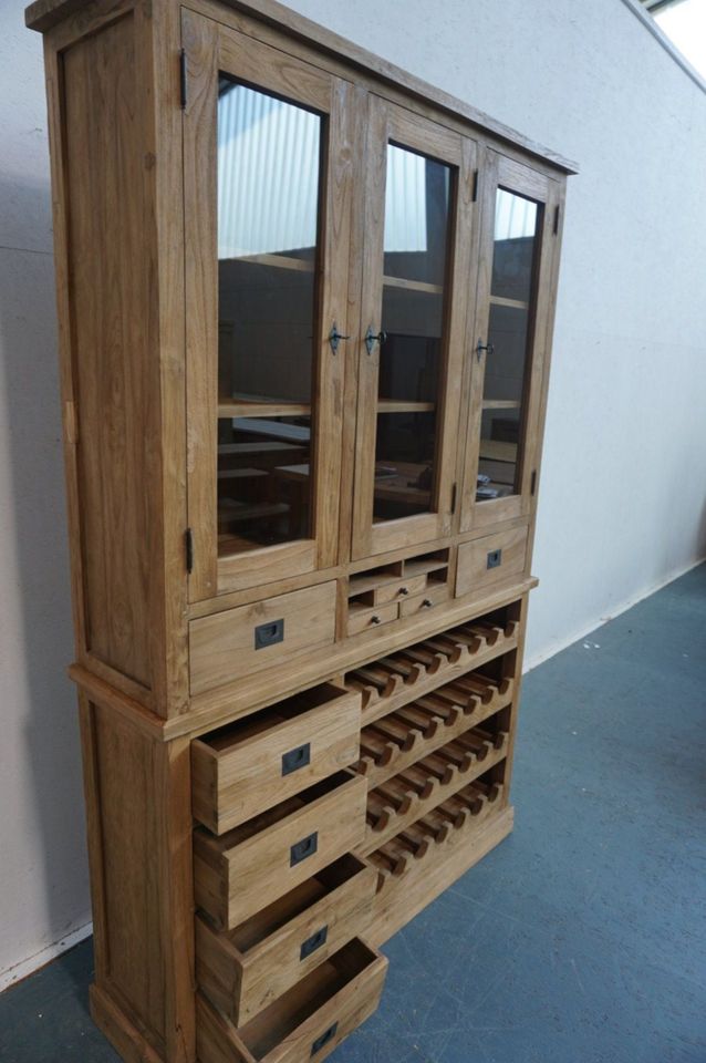 B&B Buffet Anna 80310 BUF # Teak Altholz # Massiv-Möbel in Alsfeld