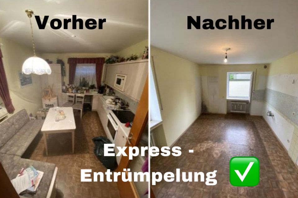 Express Entrümpelung ✅ Auflösungen aller Art | 100% Besenrein! in Fürstenwalde (Spree)