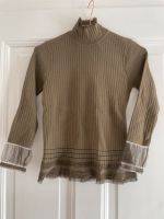 Bazar Christian Lacroix Pullover Khaki Gr. M Hessen - Limburg Vorschau