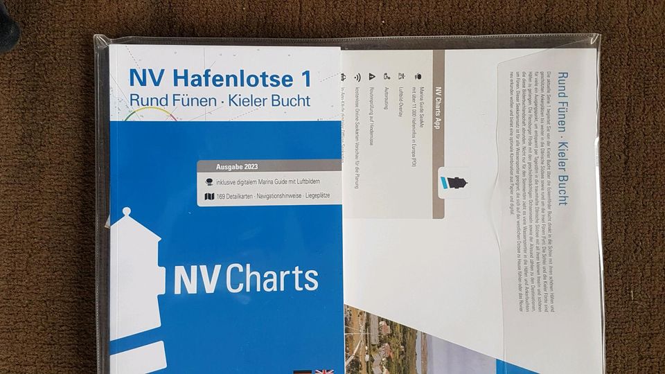 NV Charts Seekarten 2023 Rund Fünen und Kieler Bucht in Wendtorf