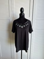 Mango T-Shirt T Shirt Tshirt XL 42 Strass Strasssteine NEU Hessen - Bad Vilbel Vorschau