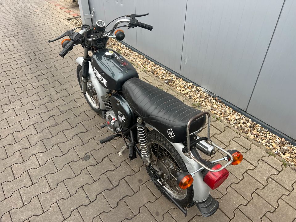 Simson S51E S51 FÄHRT 12V 4-Gang 1988 Moped Mofa A324 in Osterweddingen