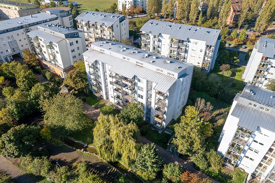 Anlegen zwischen Halle/Saale & Leipzig: Vermietete 1-Zimmerwohnung mit Balkon in Kabelsketal