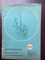 Ersatzteilkatalog Fortschritt Motor D242 für Schwadmäher E302 VEB Mecklenburg-Strelitz - Landkreis - Cölpin Vorschau