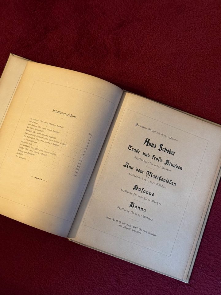 2 uralte Jugendstil Bücher : „Dt.Hausbuch“ + „Unserm Töchterchen“ in Leipzig