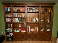 Bücherwand | Vitrinenschrank | Regalwand | Kolonialstil Baden-Württemberg - Ochsenhausen Vorschau