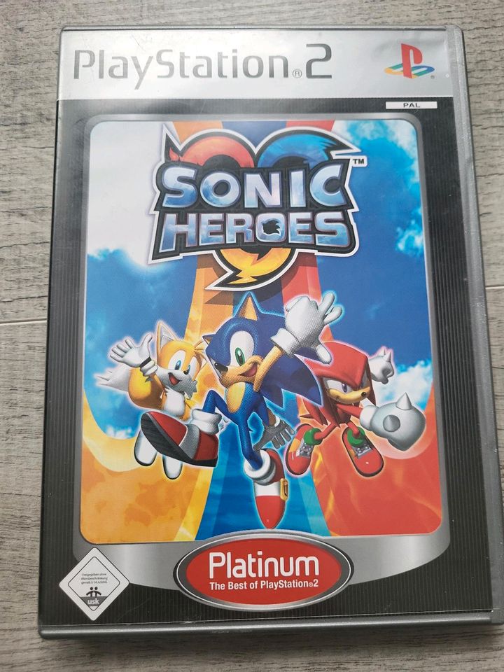 PS2 Sonic Heroes mit Memorycard in Wurzen