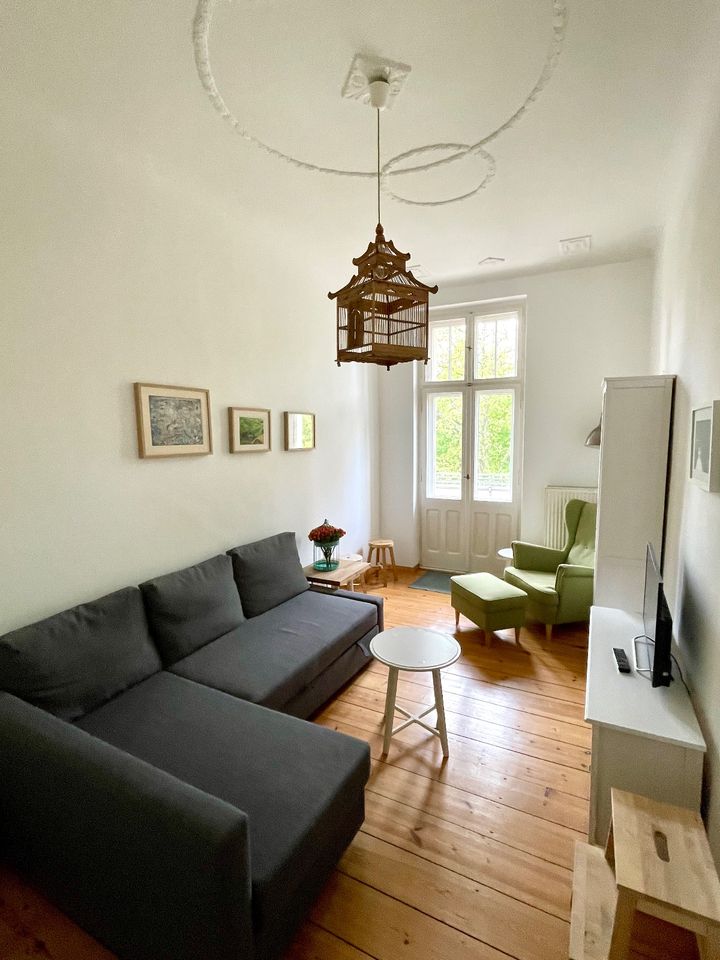 2-Zimmer Altbauwohnung am Humannplatz *6-12 Monate in Berlin