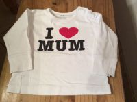 ** Longsleeve Shirt H&M I❤️Mum mit Knopfleiste **(580) Bayern - Sachsenkam Vorschau