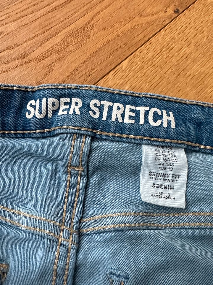 ❤️ H&M Jeans Super Stretch 158❤️ in Eschweiler