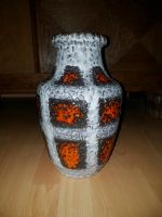 Boden-Vase Bay 566-30 orange braun weiß fat Lava Nordrhein-Westfalen - Herdecke Vorschau