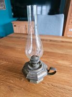 Petroleum-Lampe mit Zinnfuß aus den 70ern Schleswig-Holstein - Henstedt-Ulzburg Vorschau