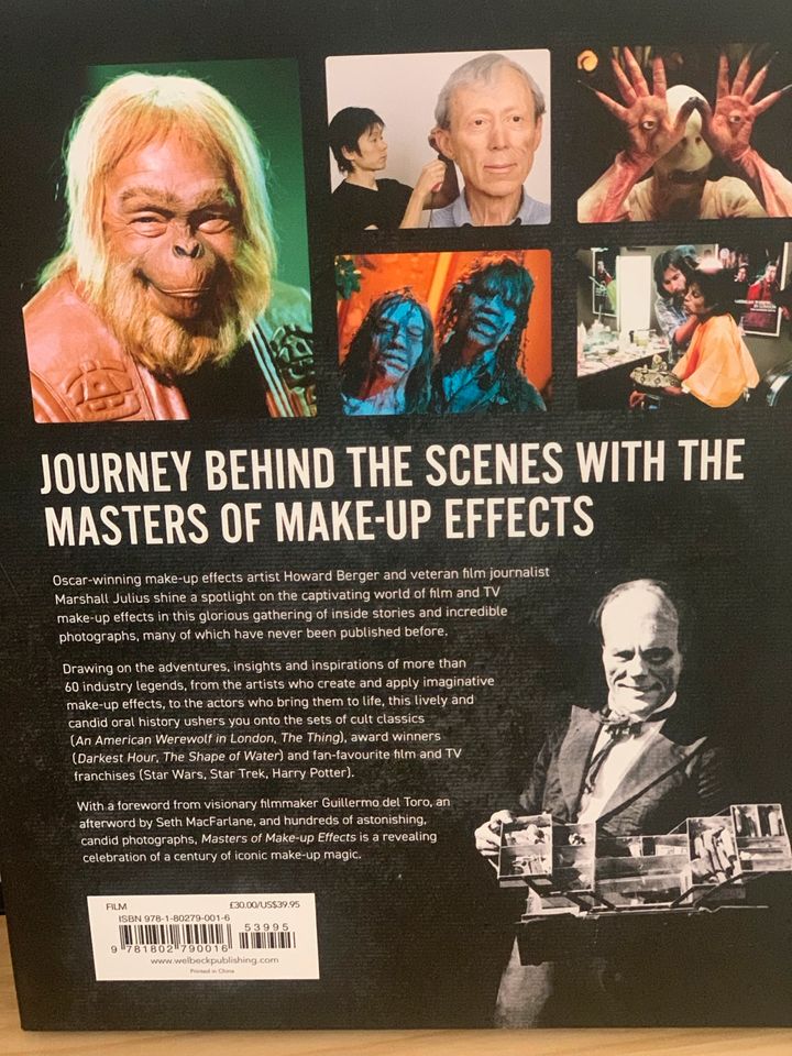 SFX Horror Film Maskenbildner Buch Master of Make up Effects in Loop Holstein