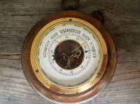 Wandbarometer Holz Metall Jugendstil alt antik real vintage Baden-Württemberg - Weingarten Vorschau