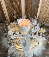 ♡ Tischkranz ♡ Lieblingsplatz ♡ Windlicht ♡ shabby Deko❣️ Krummhörn - Hamswehrum Vorschau