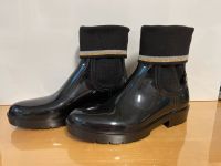 Gummistiefel Stiefeletten schwarz Glitzer Tommy Hilfiger 38 Top Bayern - Roggenburg Vorschau