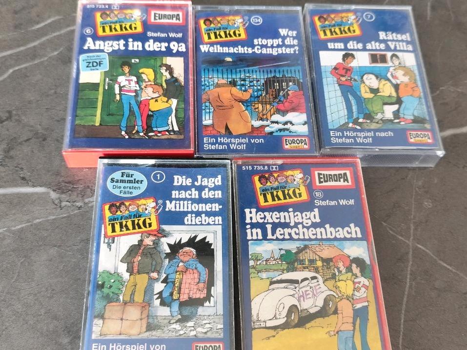Verschiedene Hörspiel Kassetten Asterix, Regina Regenbigen, 3 ??? in Haundorf