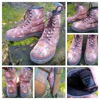 Dr. Martens ,braun mit Blumen,Gr.38 , Top Zustand Niedersachsen - Bramsche Vorschau