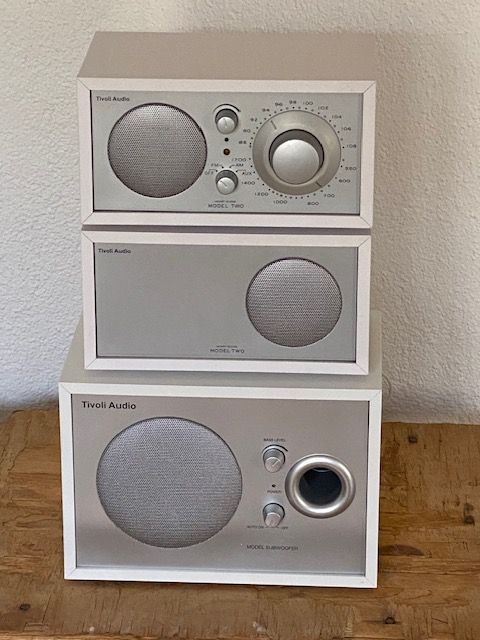 TIVOLI STEREO INCL SUBWOOFER WEISS in Lörrach