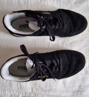 Puma Icra Sneaker  Leder schwarz-weiß Gr. 40 mit OVP Eimsbüttel - Hamburg Lokstedt Vorschau