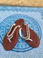 GRACELAND☆Flip Flops☆Sandalen ☆weiß☆ bunte Perlen ☆ Damen ☆ Bayern - Egmating Vorschau