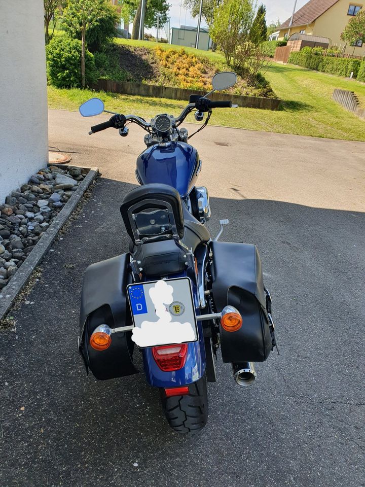 Harley Davidson XL 1200C Superior Blue orginal 5600 km! in Meßkirch
