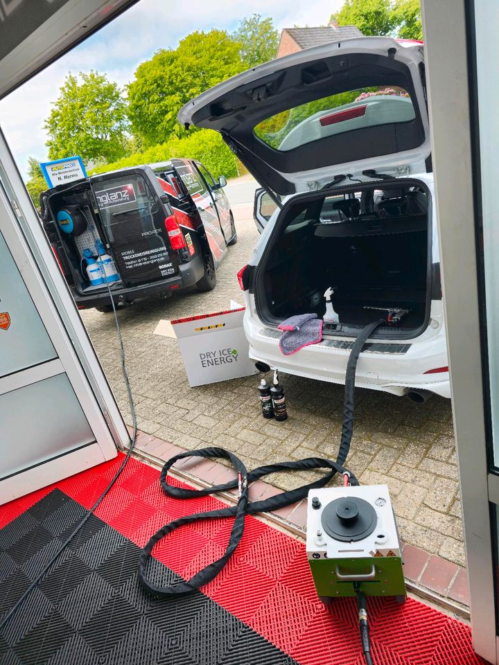 Dryice Trockeneisreinigung Strahlen Fahrzeug Aufbereitung in Wittmund