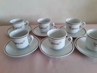 6 wunderschöne Espresso Tassen, Fena Porzellan gemarkt. Hessen - Rabenau Vorschau