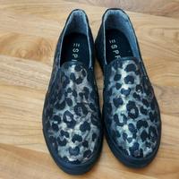 Esprit Halbschuhe Größe 40, schwarz-silber, neuwertig Bayern - Kempten Vorschau